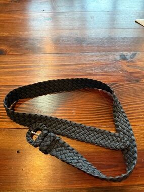 Braided Black Belt
